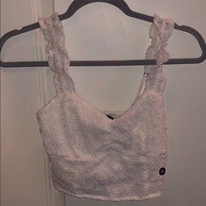 Abercrombie and Fitch White Top